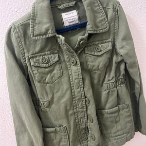 Kids Olive Green Jacket